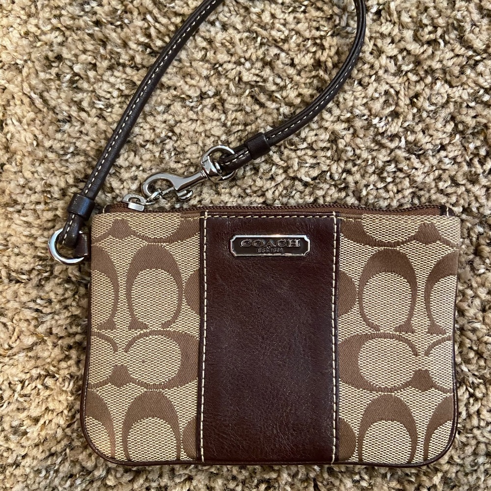 Coach wristlet